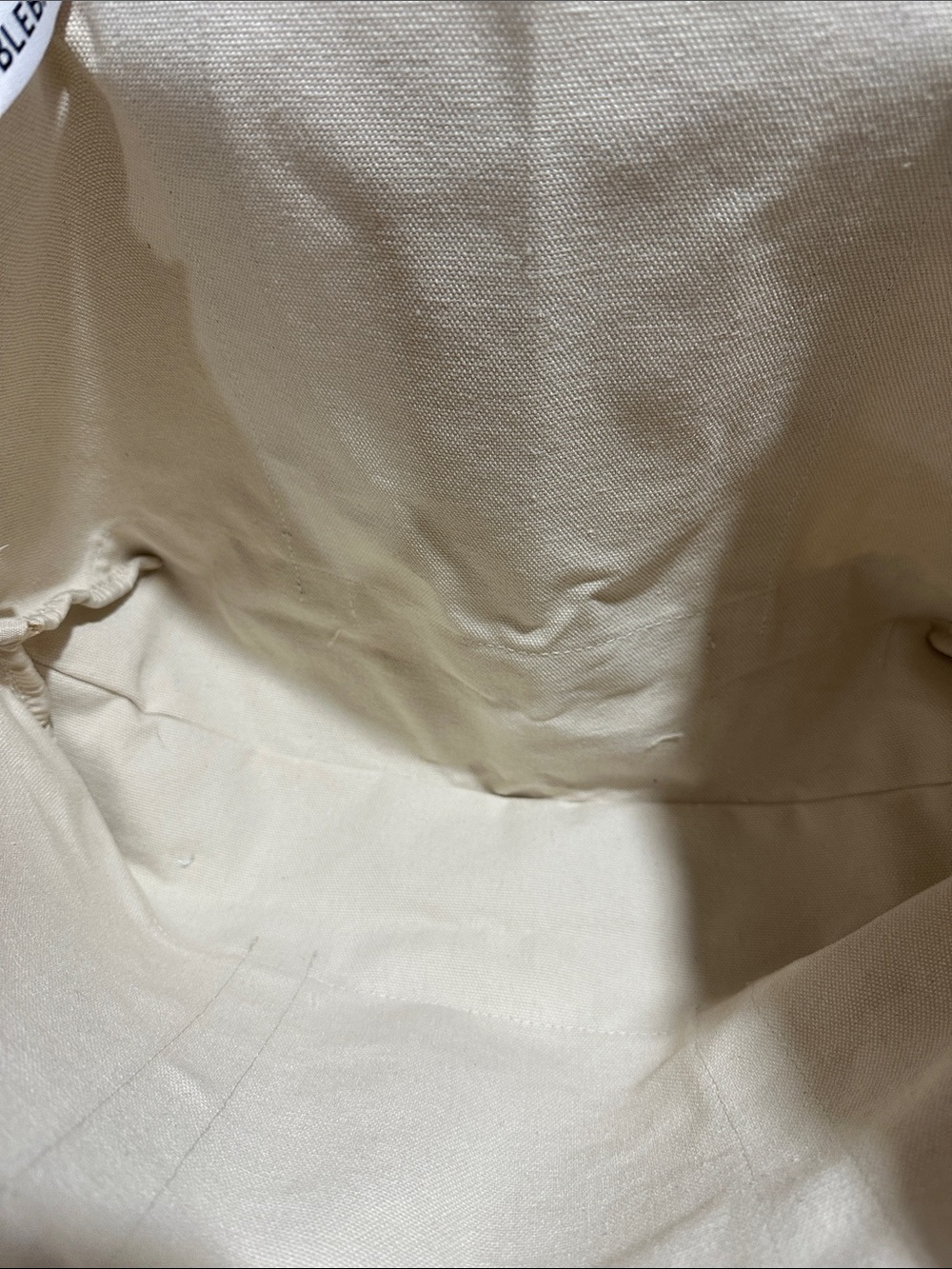 NWOT Baublebar Canvas Tote - Picture 3 of 5